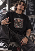 JHC Studio Breakout Skull Oversized Tee